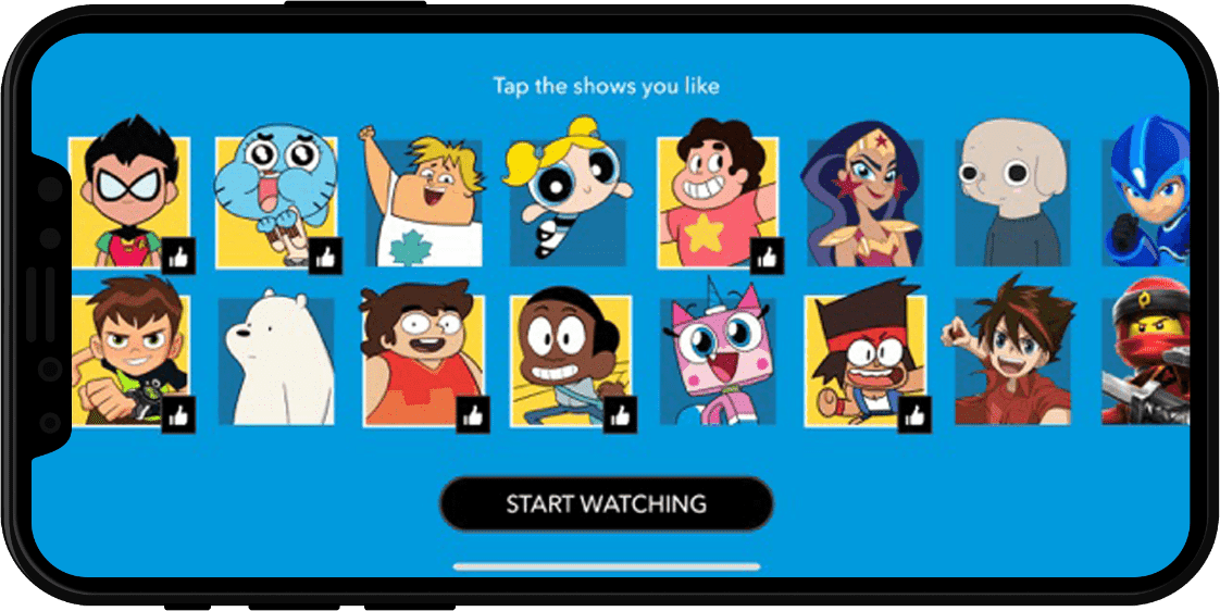 Develop mobile applications across every device - Cartoon Network iOS app