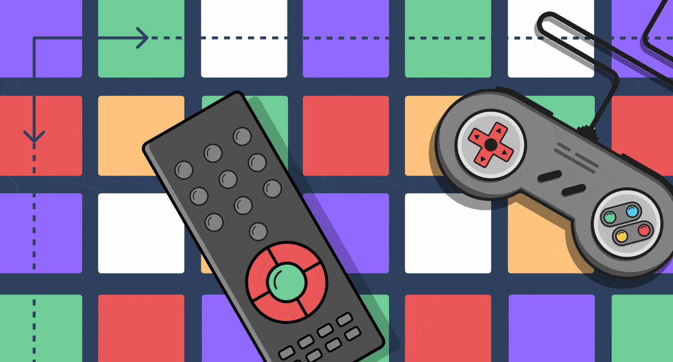 <p>Layout content in rows and columns to easily navigate with the D-pad.</p>
